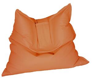 Калъф за пуф, Голяма възглавница, 350л., Magic Pillow - Orange, (Не съдържа пълнеж), Еко кожа