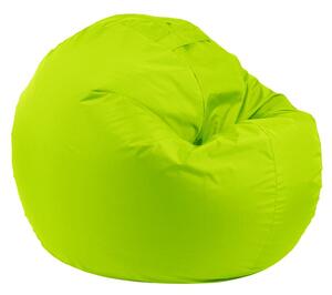 Пуф 330л., Relaxo XL - Teteron green neon, За открито, Перящ се калъф, Пълнеж от Полистиролни перли
