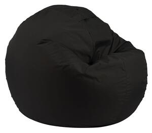 Калъф за пуф 330л., Relaxo XL - Teteron Black, (Не съдържа пълнеж), за открито