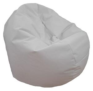 Пуф 330л., Relaxo XL - White, Водоустойчив, Перящ се калъф, Пълнеж от Полистиролни перли