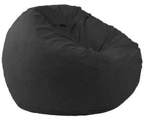 Барбарон 600л., King Size - Eerie Black, Перящ се калъф, Трансформира се в легло, Пълнеж с микс от мемори пяна и дунапрен, Гама Premium