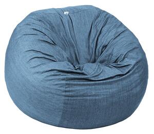 Барбарон 600л., King Size - Denim, Перящ се калъф, Трансформира се в легло, Пълнеж с микс от мемори пяна и дунапрен, Гама Premium