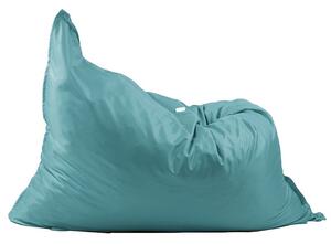 Пуф, 500л. Magic pillow XXL - Panama Turcoaz, Водоустойчив, Перящ се калъф, Пълнеж с микс от мемори пяна и дунапрен