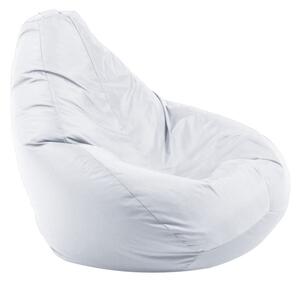 Калъф за пуф круша, 220л., Nirvana Hobbit - Teteron White, (Не съдържа пълнеж), за открито