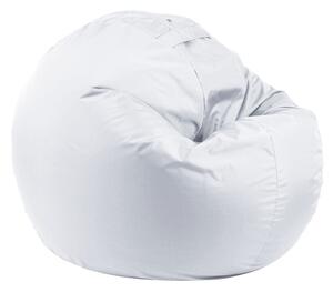 Калъф за пуф 330л., Relaxo XL - Teteron White, (Не съдържа пълнеж), за открито