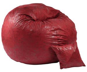 Комплект, Барбарон и декоративна възглавница, 600л., King Size - Cranberry, Перящ се калъф, Трансформира се в легло, Пълнеж с микс от мемори пяна и дунапрен, Гама Premium