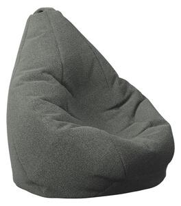 Калъф за пуф круша, 160л., Nirvana Light - Smoke Grey, (Не съдържа пълнеж), Гама Premium