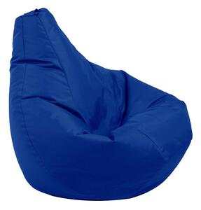 Калъф за пуф круша, 160л., Nirvana Light - Teteron Blue, (Не съдържа пълнеж), за открито