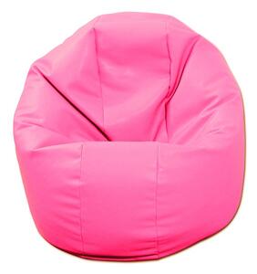 Калъф за пуф, 210л., Relaxo - Pink, (Не съдържа пълнеж), Еко кожа