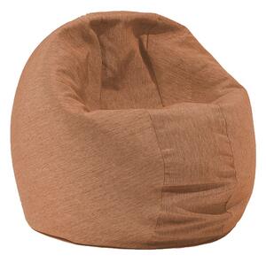 Калъф за пуф, 210л., Relaxo - Terracotta Orange, (Не съдържа пълнеж), Гама Premium