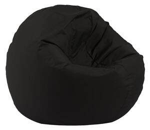 Калъф за пуф, 210л., Relaxo - Teteron Black, (Не съдържа пълнеж), за открито