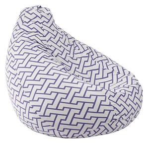 Пуф круша 320л., Nirvana Grande, Zappity Purple, Перящ се калъф, Пълнеж от Полистиролни перли, Гама Premium