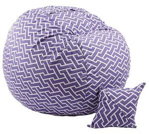 Комплект Барбарон и декоративна възглавница 600л. King Size, Zippity Purple, Перящ се калъф, Пълнеж с микс от мемори пяна и дунапрен, Гама Premium