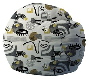 Барбарон 600л. King Size, Face It, Перящ се калъф, Пълнеж с микс от мемори пяна и дунапрен, Принт