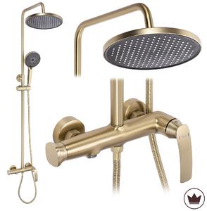 Комплект за душ PREMIUM Rea Como M2 Brush Gold