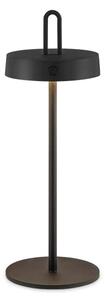 LED димируема външна акумулаторна сензорна настолна лампа SHINE LED/1,5W/3,7V 3000 mAh IP44 черна