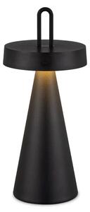 LED затемняема външна презареждаема настолна лампа с докосване HALO LED/1,5W/3,7V 3000 mAh IP44 черна