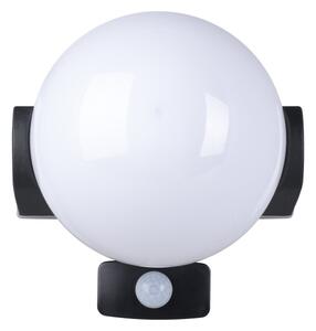 Eglo 99573 - Външно стенно осветително тяло със сензор RUBIO 1xE27/15W/230V IP44