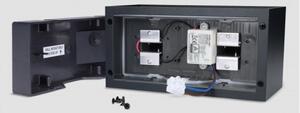 Brilagi - LED външно стенно осветително тяло DOUBLE CUBE LED/12W/230V, черно, IP65