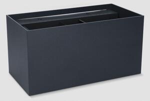 Brilagi - LED външно стенно осветително тяло DOUBLE CUBE LED/12W/230V, черно, IP65