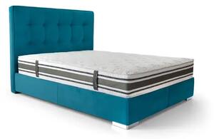 Тапицирано легло Boxspring Spark 10 Морско син