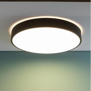 Brilliant - димируемо LED таванно осветително тяло SLIMLINE LED/60W/230V Ø 49 см, черно + дистанционно управление