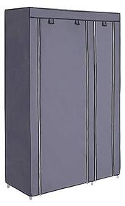 Сгъваем шкаф, Songmics, Сив, LSF007G, 110 x 45 x 175 см