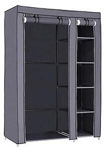 Сгъваем шкаф, Songmics, Сив, LSF007G, 110 x 45 x 175 см