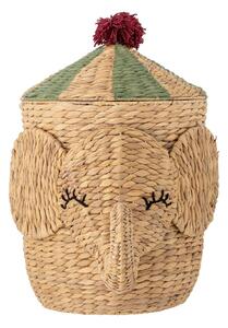 Детска кошница за играчки от воден зюмбюл в естествен цвят ø 35x50 cm Bobo – Bloomingville Mini