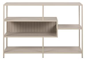 Сива библиотека 114x78x35 cm Seaford – Actona