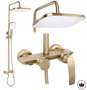 Комплект за душ PREMIUM Rea Como M1 Brush Gold