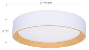Brilagi -LED Димируема лампа LARIOS LED/60W/230V 3000-6500K ø 49 см бял + д.у
