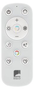 Eglo 901455-LED Димируема лампа за баня ROVITO-R 16,8W/230V Ø 50 см IP44 черен + д.у