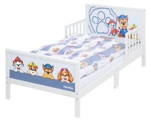 Бяло и синьо детско легло 70x140 cm Paw Patrol – Roba