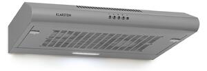 Klarstein Capannina, абсорбатор за вграждане под шкаф, 60 см, 166 m³ / h, LED, неръждаема стомана, сребърен