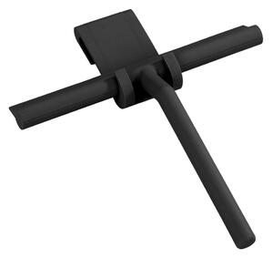 Черна силиконова чистачка за баня Wenko Squeegee Mola