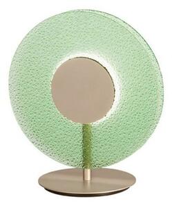 Настолна лампа ONDALUCE CANDY/VERDE, LED, стъклена, Ф300мм, 9W, 3000K, зелено стъкло