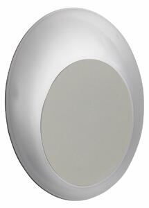 Външен Аплик ONDALUCE SHELL SILVER, LED, 13W, 4000K, сив