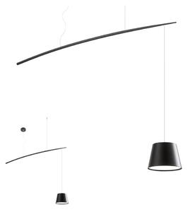 Redo 01-1498 - LED Пендел LOLLI LED/6W/230V черен
