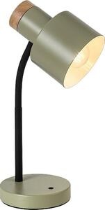 Rabalux 74099 - Настолна лампа PASTRO 1xE27/20W/230V хаки