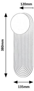 Rabalux 71459 - Стенно осветително тяло GLOWBELLS 1xG9/25W/230V