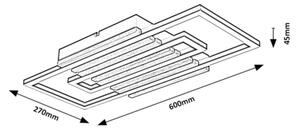 Rabalux 71456 - LED плафон NOXELLE LED/28W/230V 3000/4500/6000K