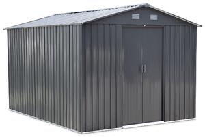 Метална къщичка за инструменти Helsinki 2,4 x 3 m StoreBoss антрацит