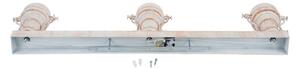 Brilagi - Таванно осветително тяло PYRONIC 3xE27/40W/230V крем/патина