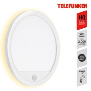 Telefunken 313706TF-LED Екстериорен аплик със сензор LED/15W/230V IP44