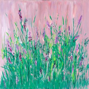 Lavender Morning 80x80см