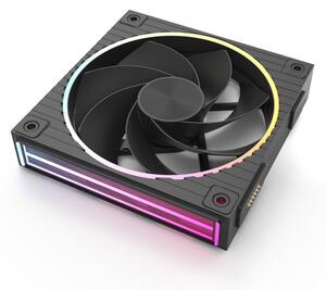 Вентилатор 120mm, Zalman ZM-DF120R, 4-pin, 2300 rpm, черен, ARGB подсветка