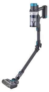Прахосмукачка Finlux FHH-2222 BLDC, вертикална, безжична, 400W, 0.6л. капацитет на контейнера, до 60 минути време на работа, миещ се филтър, безчетков мотор, 3 режима, черна
