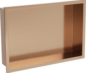 Mexen X-Wall-R ниша рафт с фланец 45 x 30 см, четкана мед - 19C0453010
