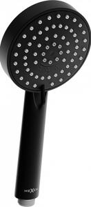 Mexen R-75 трифункционален душ ръчен, черен - 79575-70